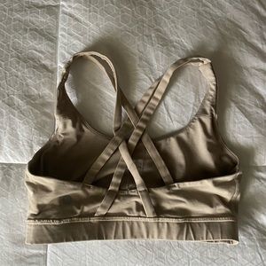 Lululemon bra size 6 tan